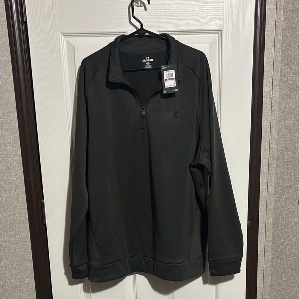 Under Armour Black Sweatshirt with Quarter-Zip